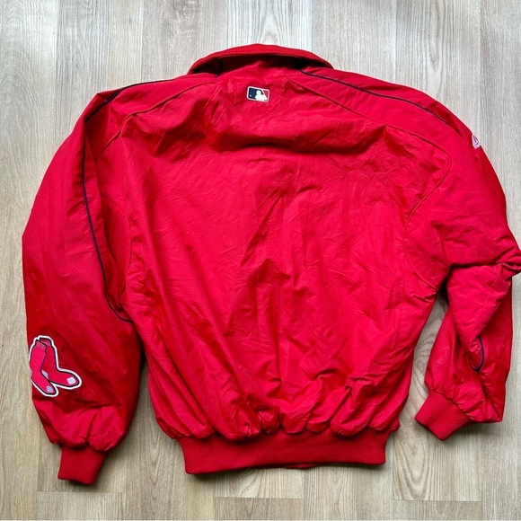 Vintage Authentic Majestic Red MLB Boston Red Sox Jacket - Picture 11 of 12